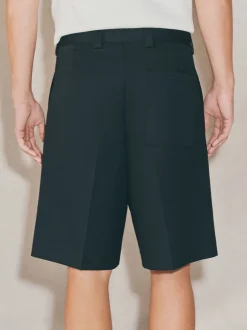 Shorts|Next Zwart - EDIT Baggy Fit Formal Shorts