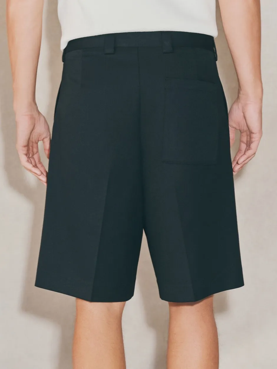 Shorts|Next Zwart - EDIT Baggy Fit Formal Shorts