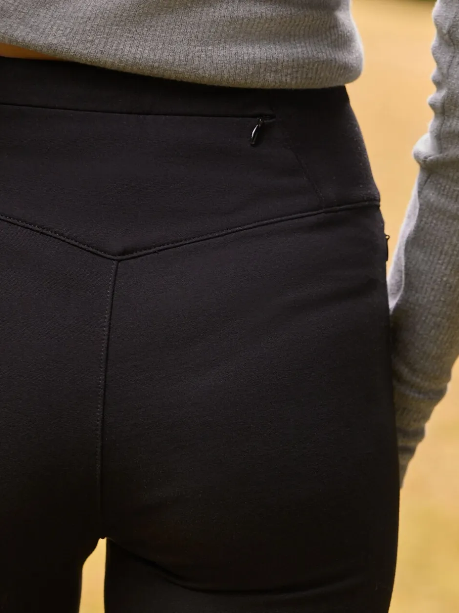 Leggings En Joggingbroeken|Next Zwart - Elements Fleece Lined Leggings