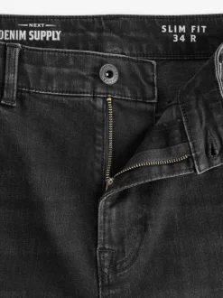 Jeans*Next Zwart - Enkele - Slim fit klassieke stretchy jeans