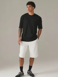 Loungewear*Next - Essential Cotton T-Shirts Relaxed Fit 5 Pack Zwart