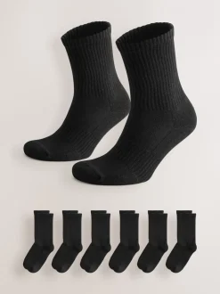 Sokken|Sokken*Next - Essential set van 6 paar sportsokken Zwart