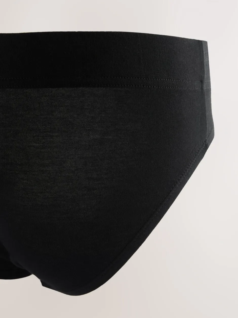 Ondergoed|Ondergoed|Next Zwart - Essentiële Onderbroeken 4 Pack