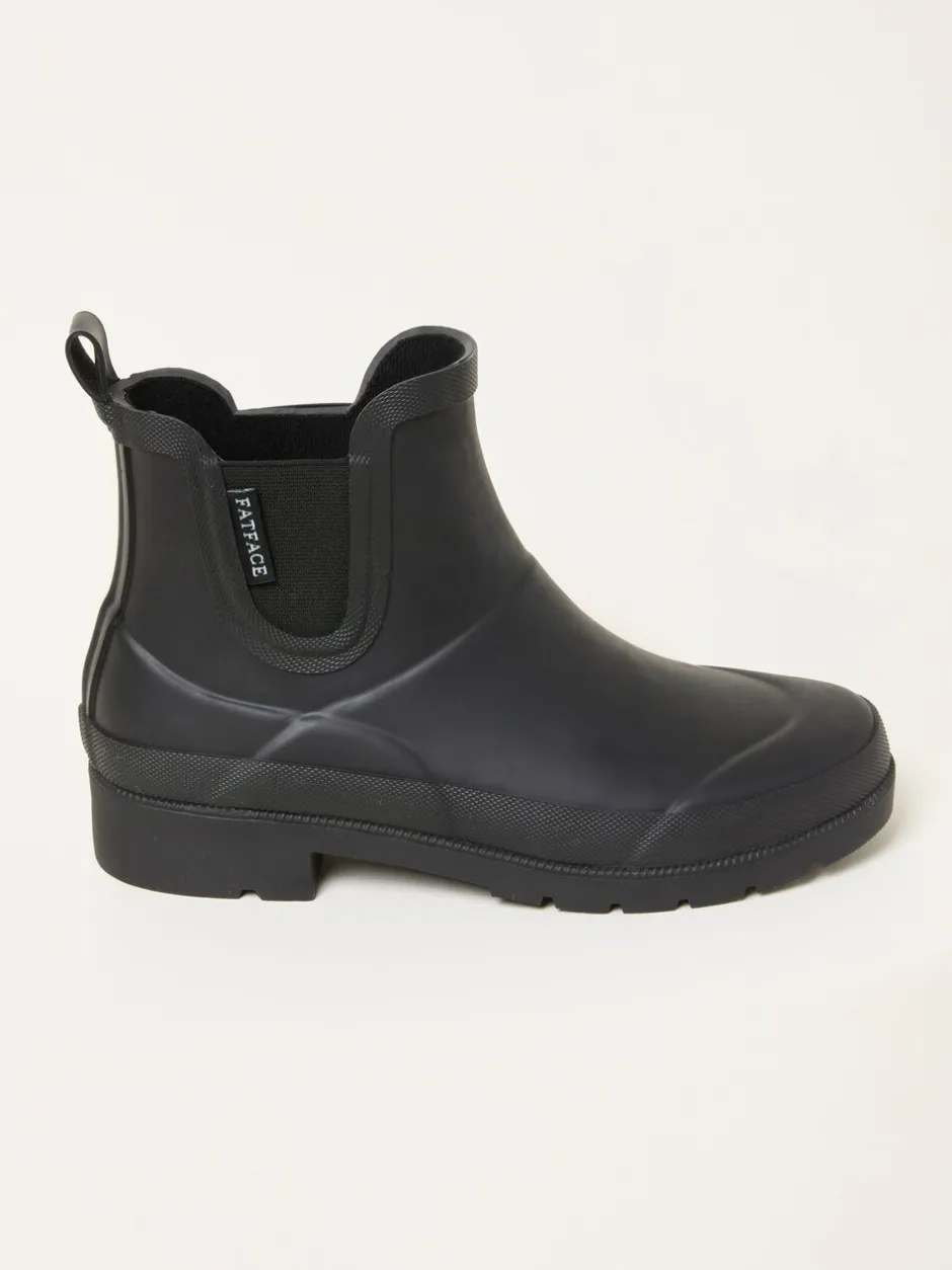 Laarzen*Fat Face - FatFace Rubber Ankle Welly Zwart