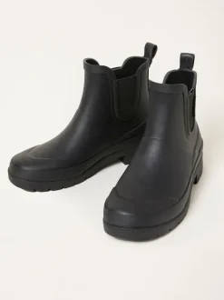 Laarzen*Fat Face - FatFace Rubber Ankle Welly Zwart