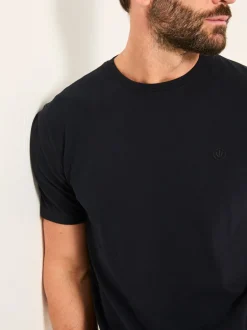 Loungewear*Fat Face Zwart - FatFace T-shirt met korte mouwen