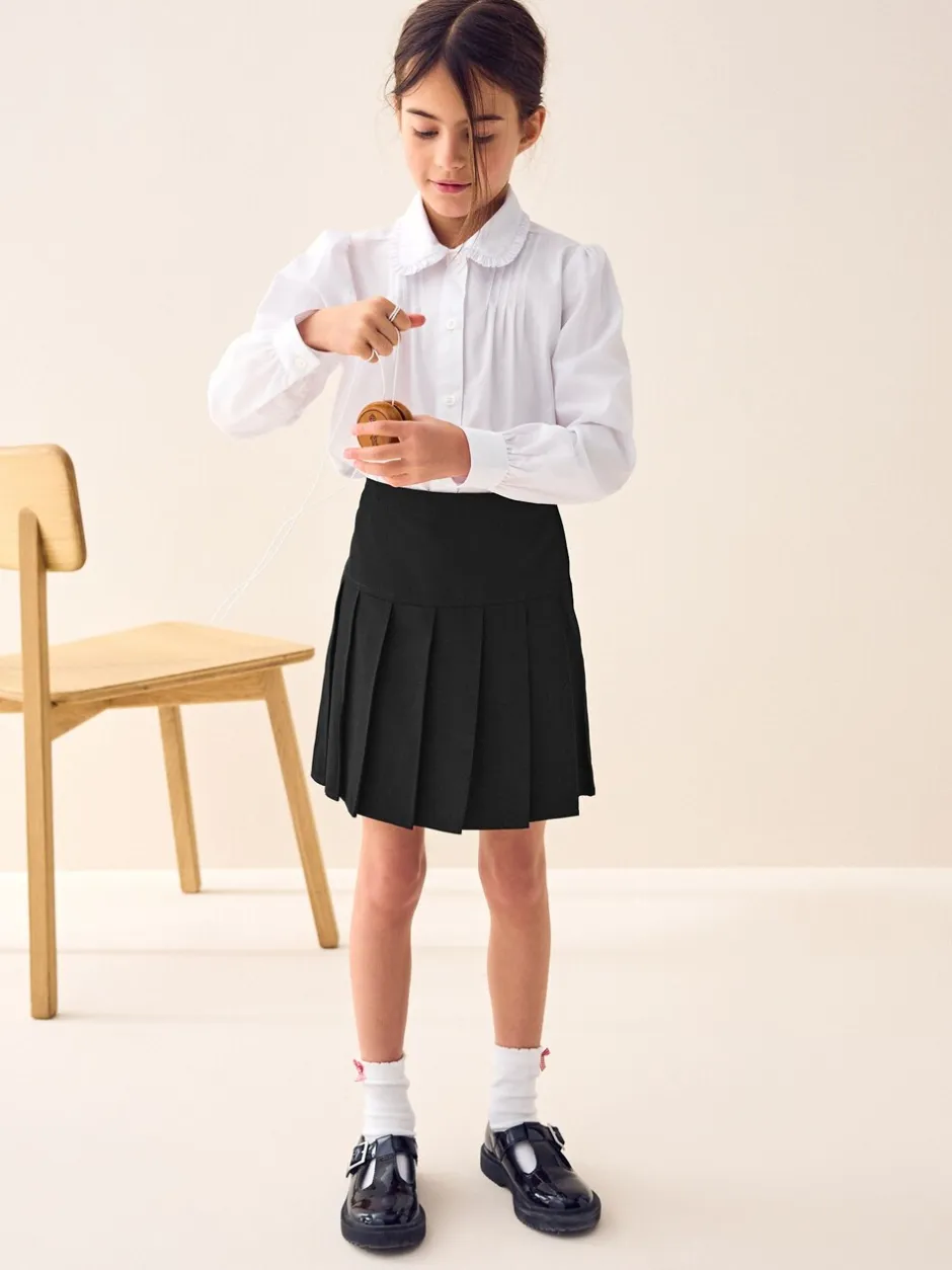 Shorts En Rokken|Next - Fietsshort en geplooide rok set (3-17jr) Zwart