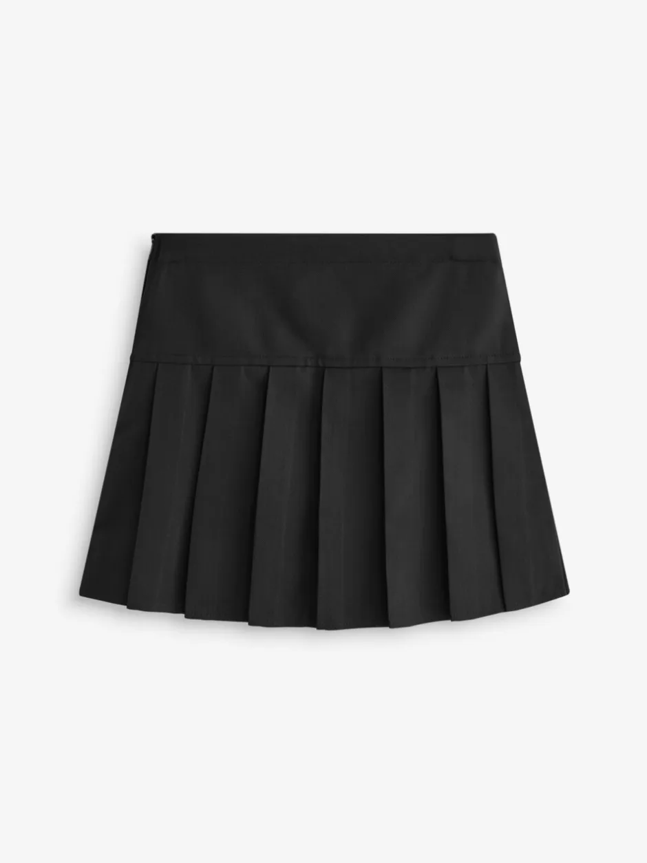 Shorts En Rokken|Next - Fietsshort en geplooide rok set (3-17jr) Zwart