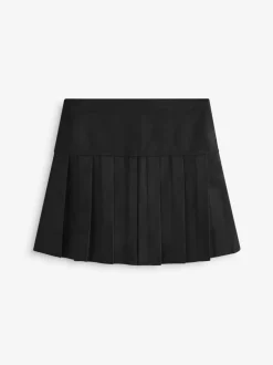 Shorts En Rokken|Next - Fietsshort en geplooide rok set (3-17jr) Zwart