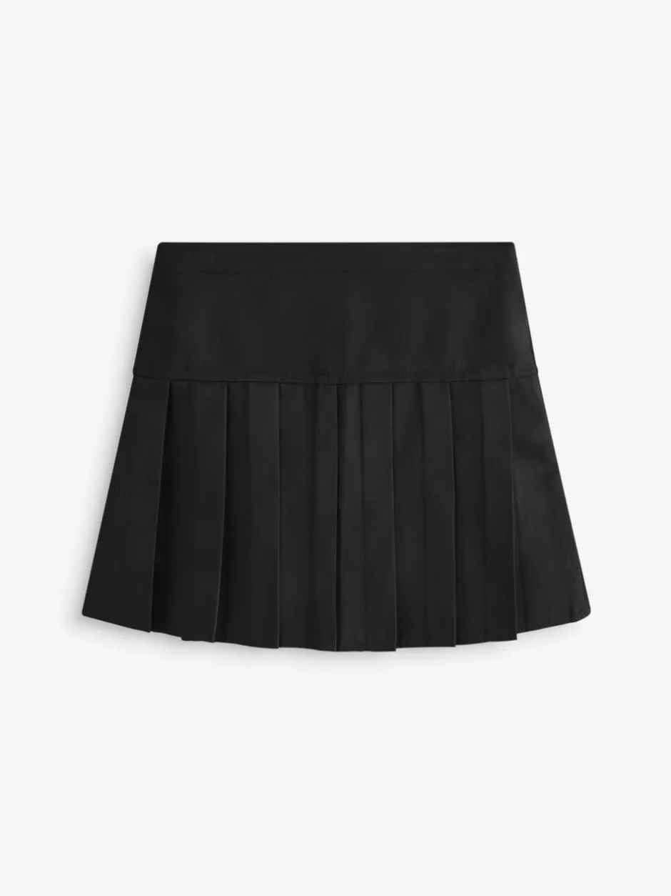 Shorts En Rokken|Next - Fietsshort en geplooide rok set (3-17jr) Zwart