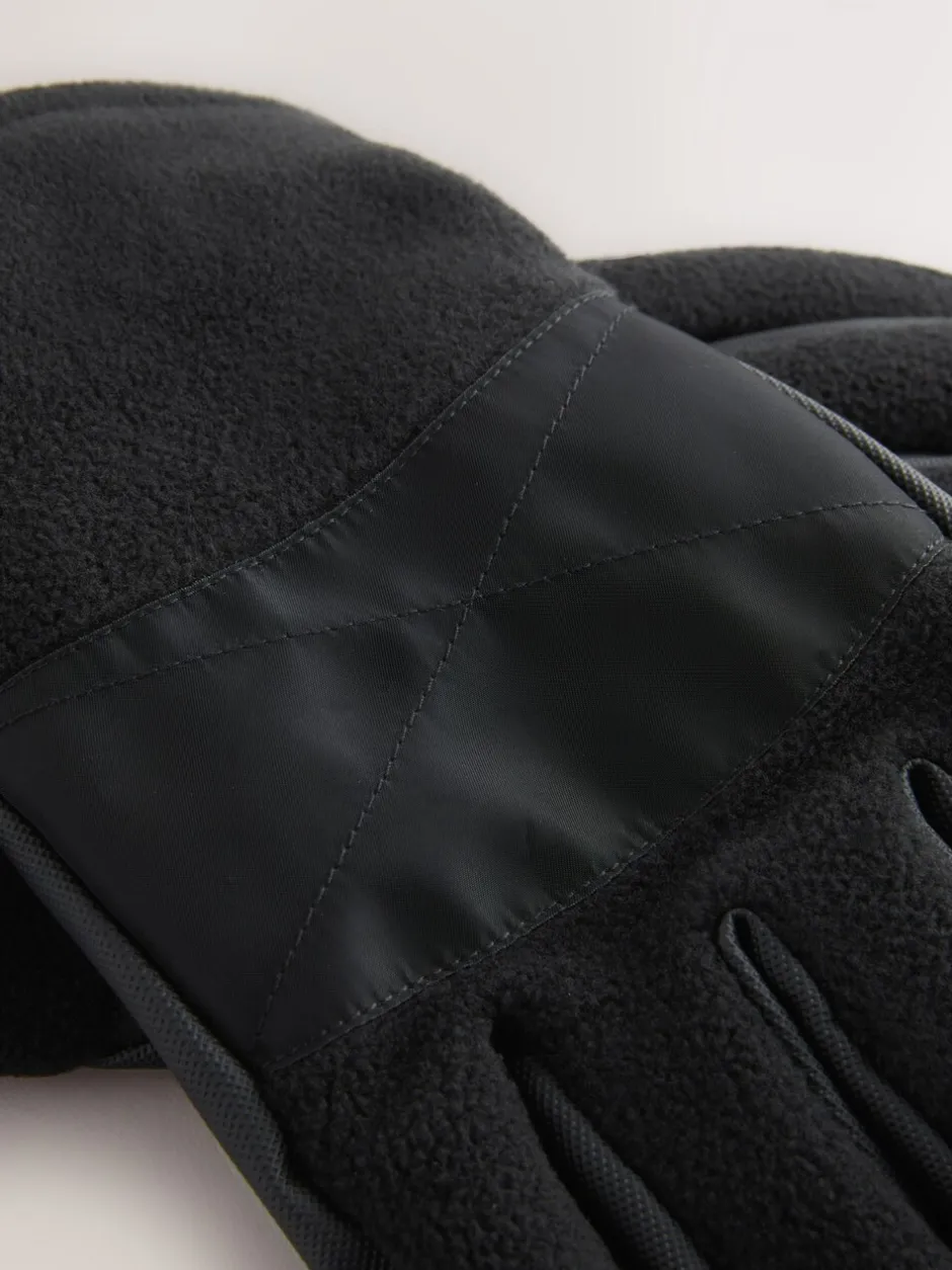 Mutsen, Sjaals En Handschoenen*Next Zwart - Fleece handschoenen