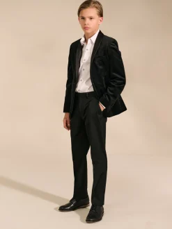 Kostuums En Herenvesten*Next - Fluwelen blazer (3 - 16 jr) Zwart