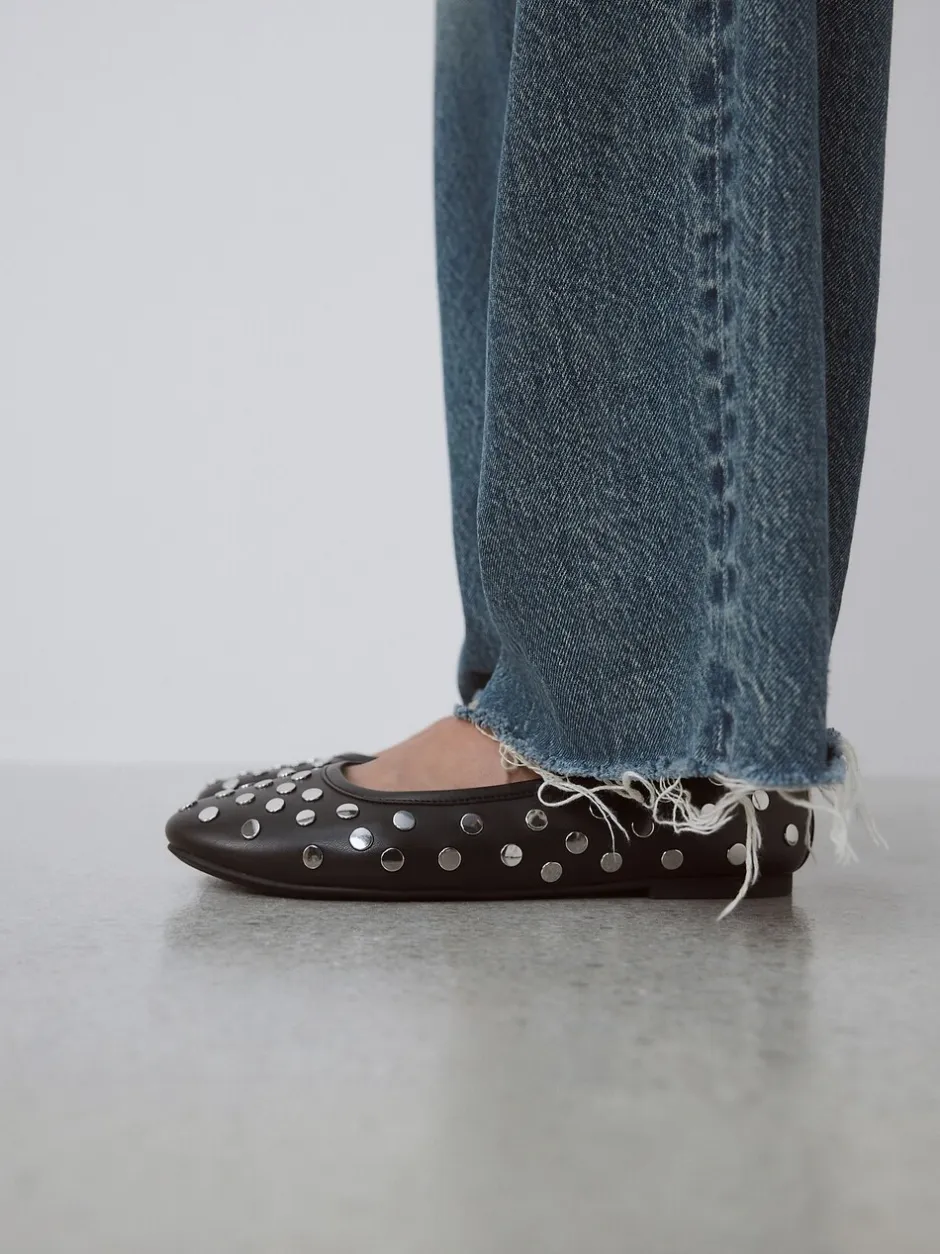 Lage Schoenen*Next Zwart - Forever Comfort® Round Toe Ballerinas