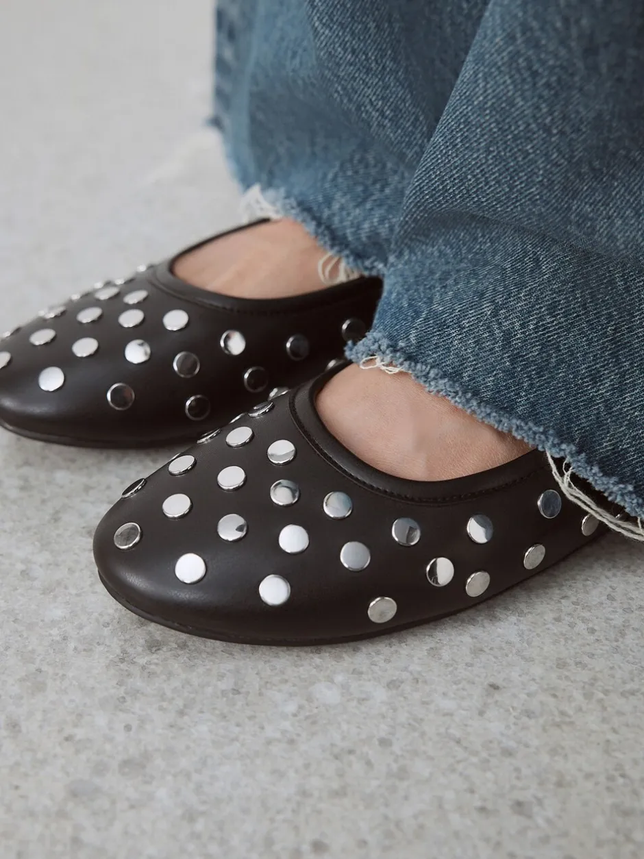 Lage Schoenen*Next Zwart - Forever Comfort® Round Toe Ballerinas
