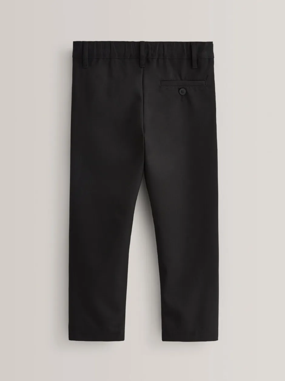 Schoolkleding|Broeken En Chino's|Next - Formele schoolbroek (3-17jr) Zwart