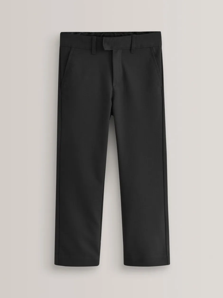 Schoolkleding|Broeken En Chino's*Next - Formele skinny schoolbroek met stretch (3-17 jr) Zwart