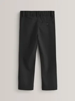 Schoolkleding|Broeken En Chino's*Next - Formele skinny schoolbroek met stretch (3-17 jr) Zwart