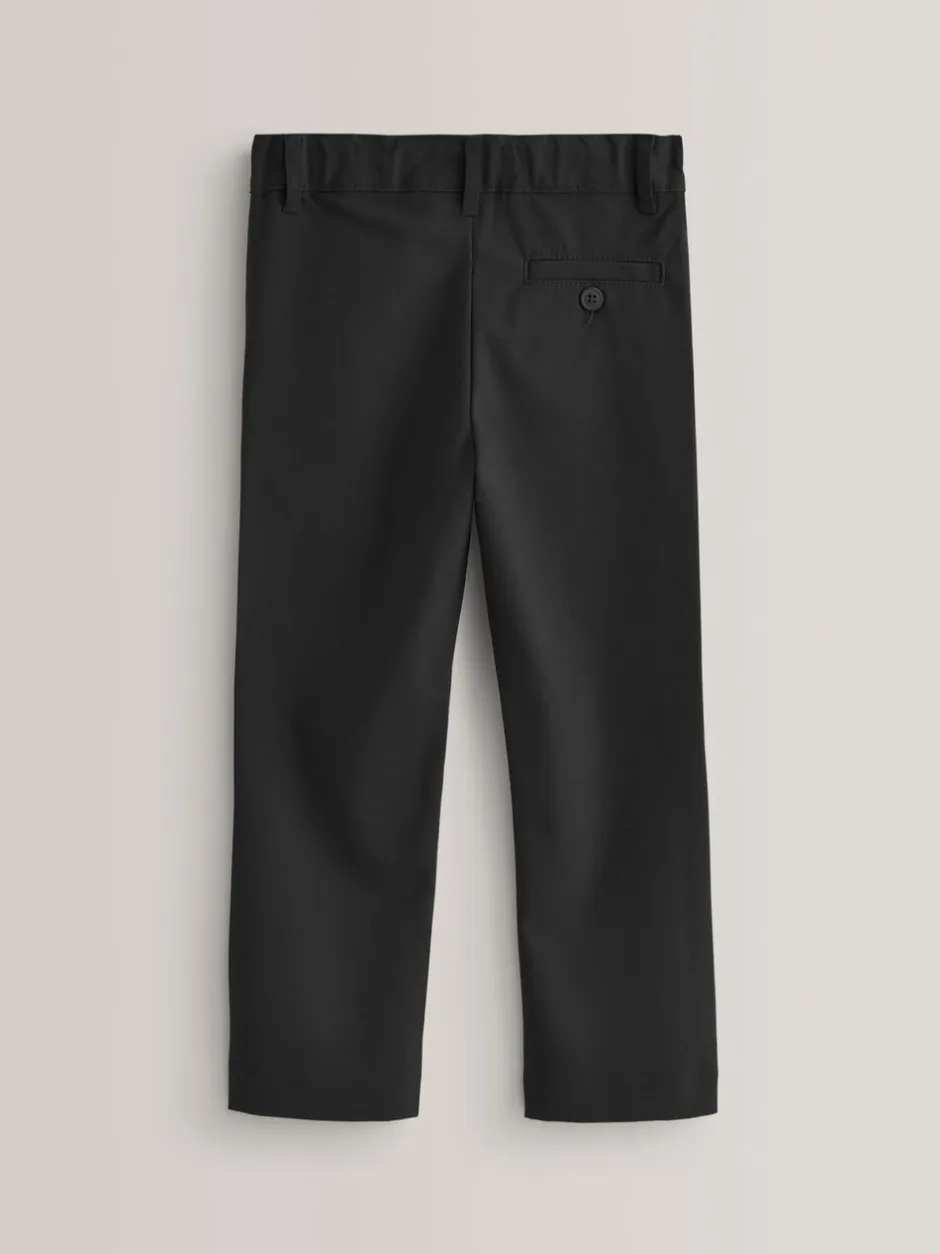 Schoolkleding|Broeken En Chino's*Next - Formele skinny schoolbroek met stretch (3-17 jr) Zwart