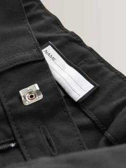 Schoolkleding|Broeken En Chino's*Next - Formele skinny schoolbroek met stretch (3-17 jr) Zwart