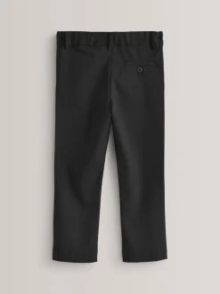 Schoolkleding|Broeken En Chino's*Next - Formele skinny schoolbroek met stretch (3-17 jr) Zwart