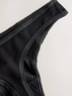 Onderbroeken*Next Zwart - Full Briefs Cotton Knickers 10 Pack