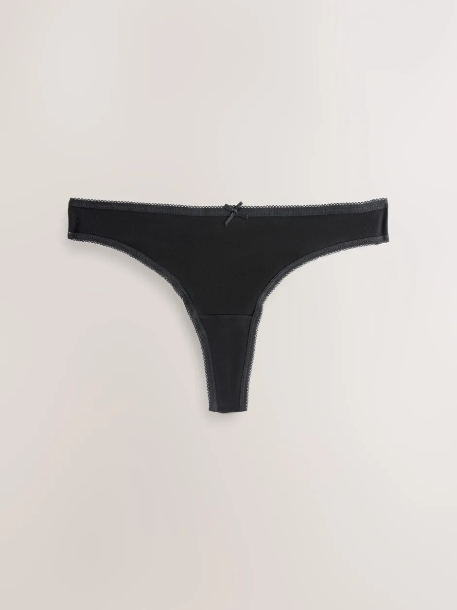 Onderbroeken*Next Zwart - Full Briefs Cotton Knickers 10 Pack
