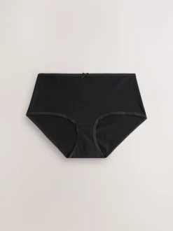 Onderbroeken*Next Zwart - Full Briefs Cotton Knickers 10 Pack