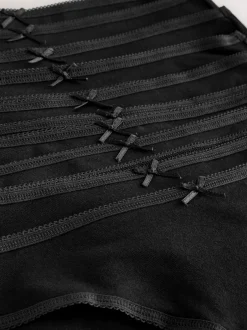 Onderbroeken*Next Zwart - Full Briefs Cotton Knickers 10 Pack