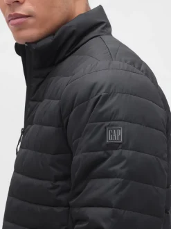Jassen En Jacks*Gap - ColdControl Shower Resistant Puffer Jacket Zwart