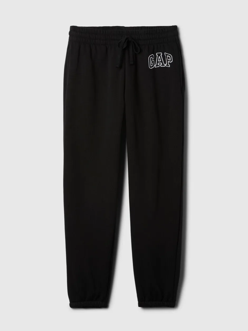 Sportkleding|Leggings En Joggingbroeken*Gap - joggingbroek met logo en rechte pijpen Zwart
