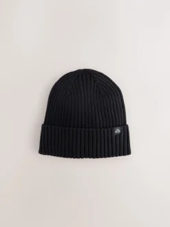 Mutsjes En Antikrabwantjes|Mutsen, Handschoenen En Sjaals|Next Zwart - Gebreide beanie-muts (1-16jr)