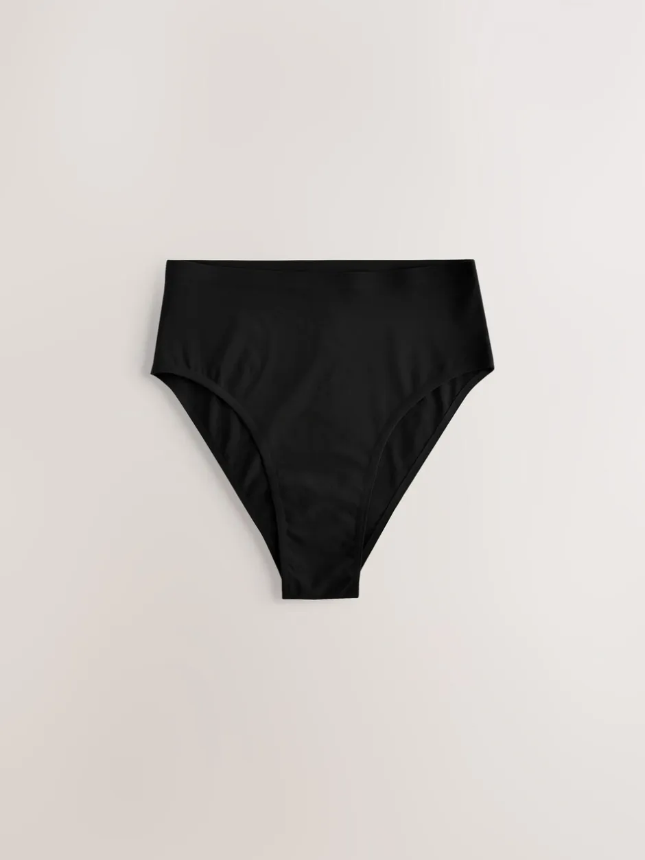 Onderbroeken|Next - Geen zichtbare onderbroeklijn comfortabele slips verpakking van 3 Zwart