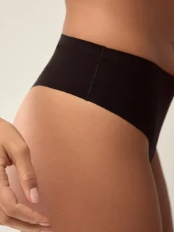 Onderbroeken*Next - Geen zichtbare onderbroeklijn comfortabele slips verpakking van 3 Zwart