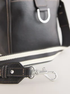 Tassen En Portemonnees|Next - Gestructureerde Messenger-tas Zwart