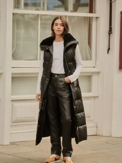 Jassen En Jacks*Next Zwart - Gewatteerd gilet