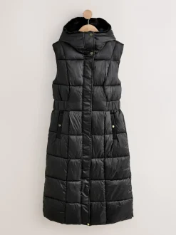 Jassen En Jacks*Next Zwart - Gewatteerd gilet