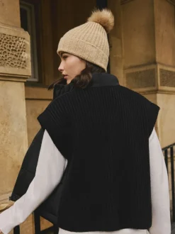 Jassen En Jacks*Next Zwart - Gewatteerd gilet