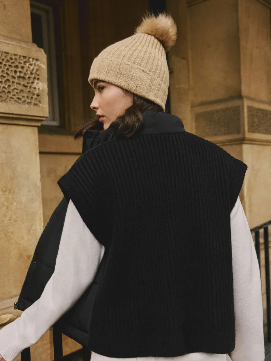 Jassen En Jacks*Next Zwart - Gewatteerd gilet