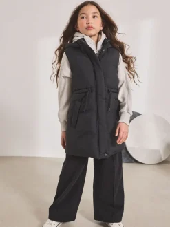 Jassen En Jacks*Next Zwart - Gewatteerde bodywarmer (3 - 16 jr)