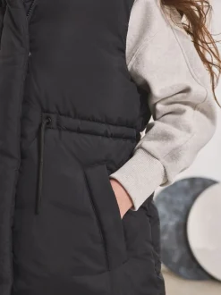 Jassen En Jacks*Next Zwart - Gewatteerde bodywarmer (3 - 16 jr)