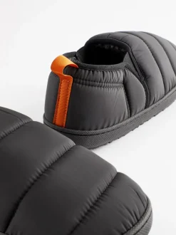 Pantoffels|Loungewear|Next Zwart - Gewatteerde pantoffels