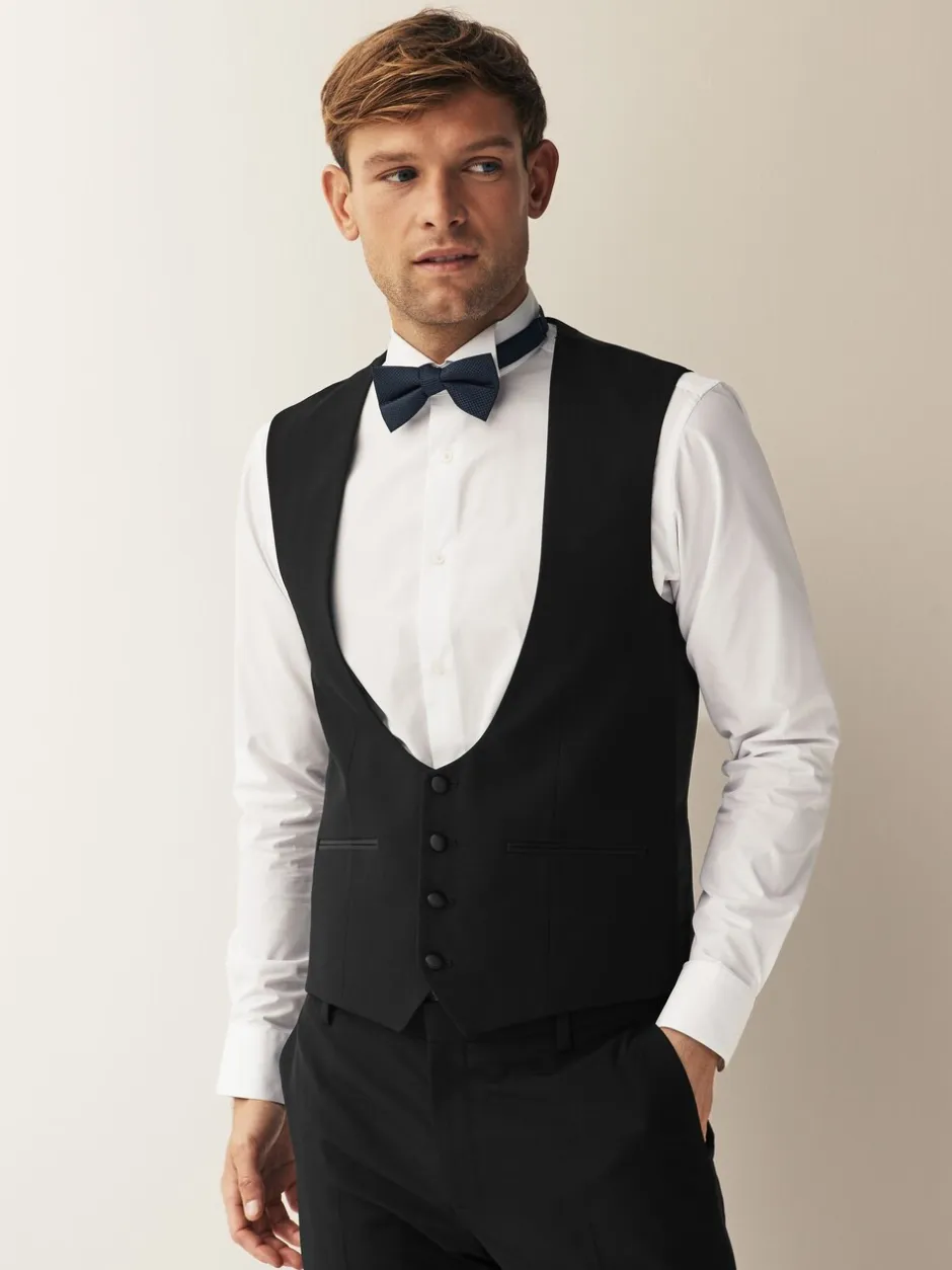 Vesten*Next Zwart - Gilet met regular fit