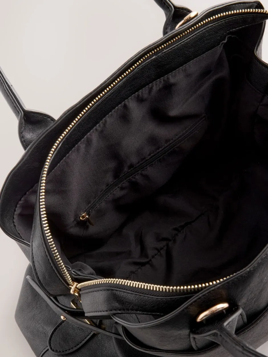 Tassen En Portemonnees*Next - Grote shopper met bedeltjes Zwart