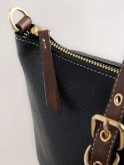 Tassen En Portemonnees*Next - Handtas met gesp Zwart
