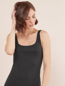 Tops En T-Shirts|Next Zwart - Hemdje met brede bandjes