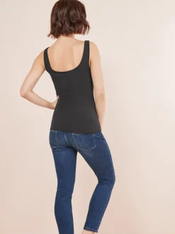 Tops En T-Shirts|Next Zwart - Hemdje met brede bandjes