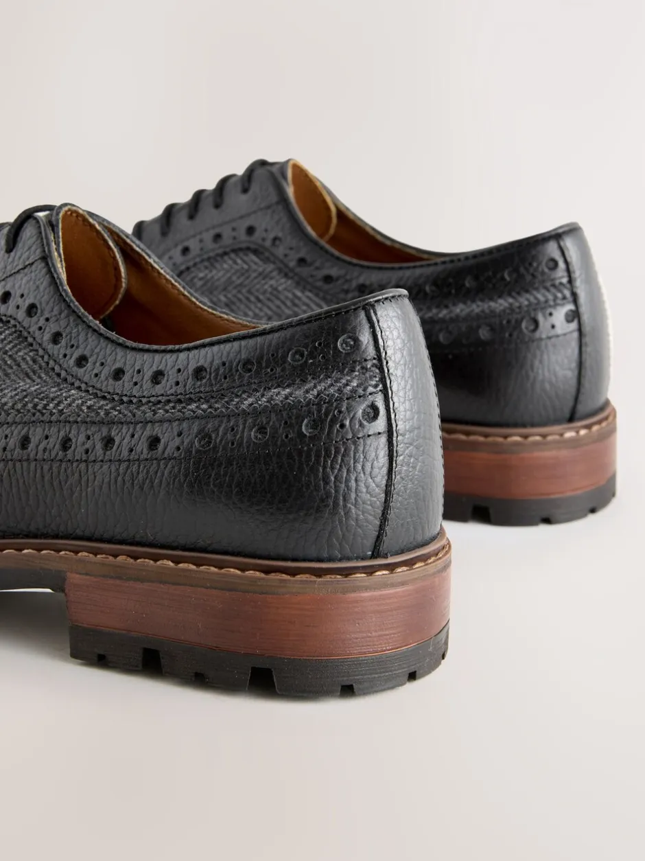 Schoenen|Formele Schoenen*Next - Heritage brogue-schoenen Zwart
