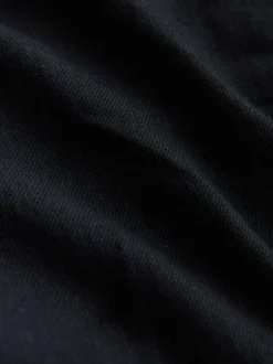 Jeans*Next - High Rise stretchy Jeans met wijde pijpen Zwart