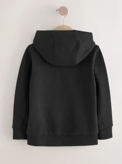 Sweaters En Hoody´S|Next - Hoodie met logo en ritssluiting (3-16jr) Zwart