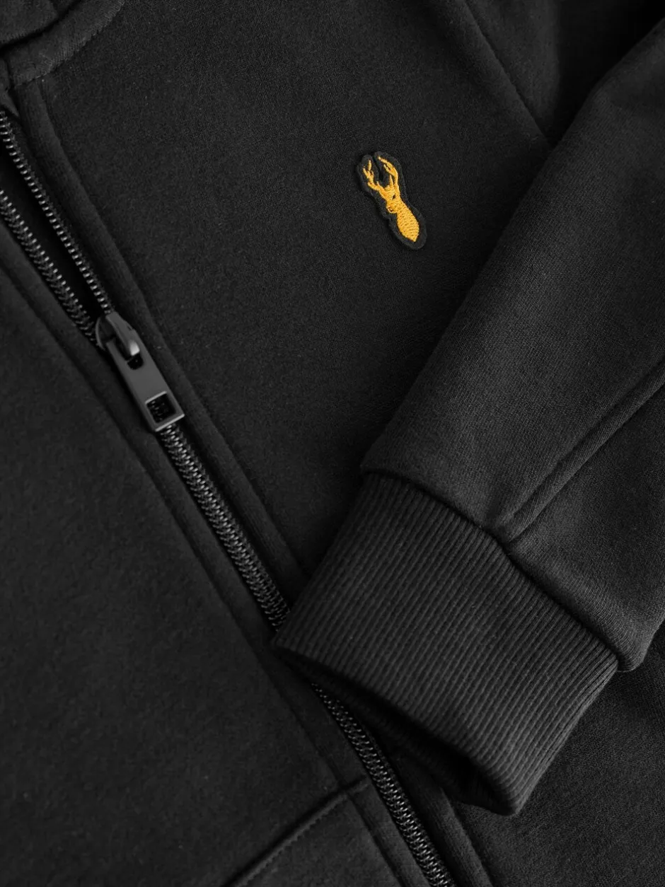 Sweaters En Hoody´S|Next - Hoodie met logo en ritssluiting (3-16jr) Zwart
